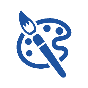 絵の具のイラスト